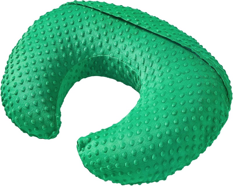 Aullar Pillowcase for Nursing Pillow and Positioner for Breastfeeding and Bottle Feeding, Propping Baby, Tummy Time, Baby Sitting Support, Awake-Time Support, Pillow Cover Only (Fern Green) - Image 5